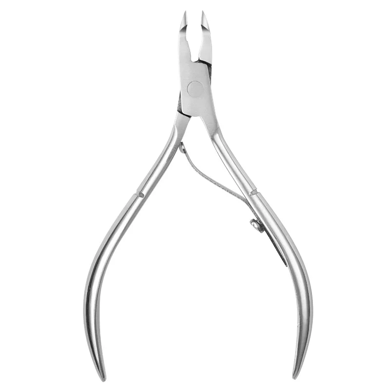 Cuticle Nipper Premium Stainless Steel Single Spring Cuticle Trimmer for Manicure & Pedicure
