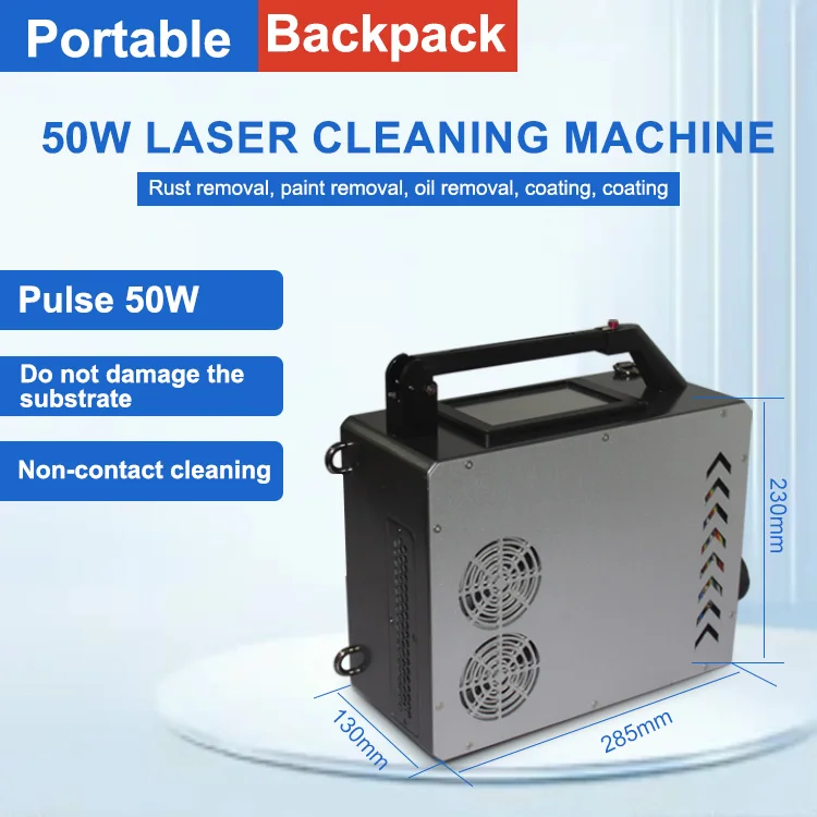 HandHeld Laser Rust Remover Industrial Laser cleaning machine Portable Laser Cleaner For Metal