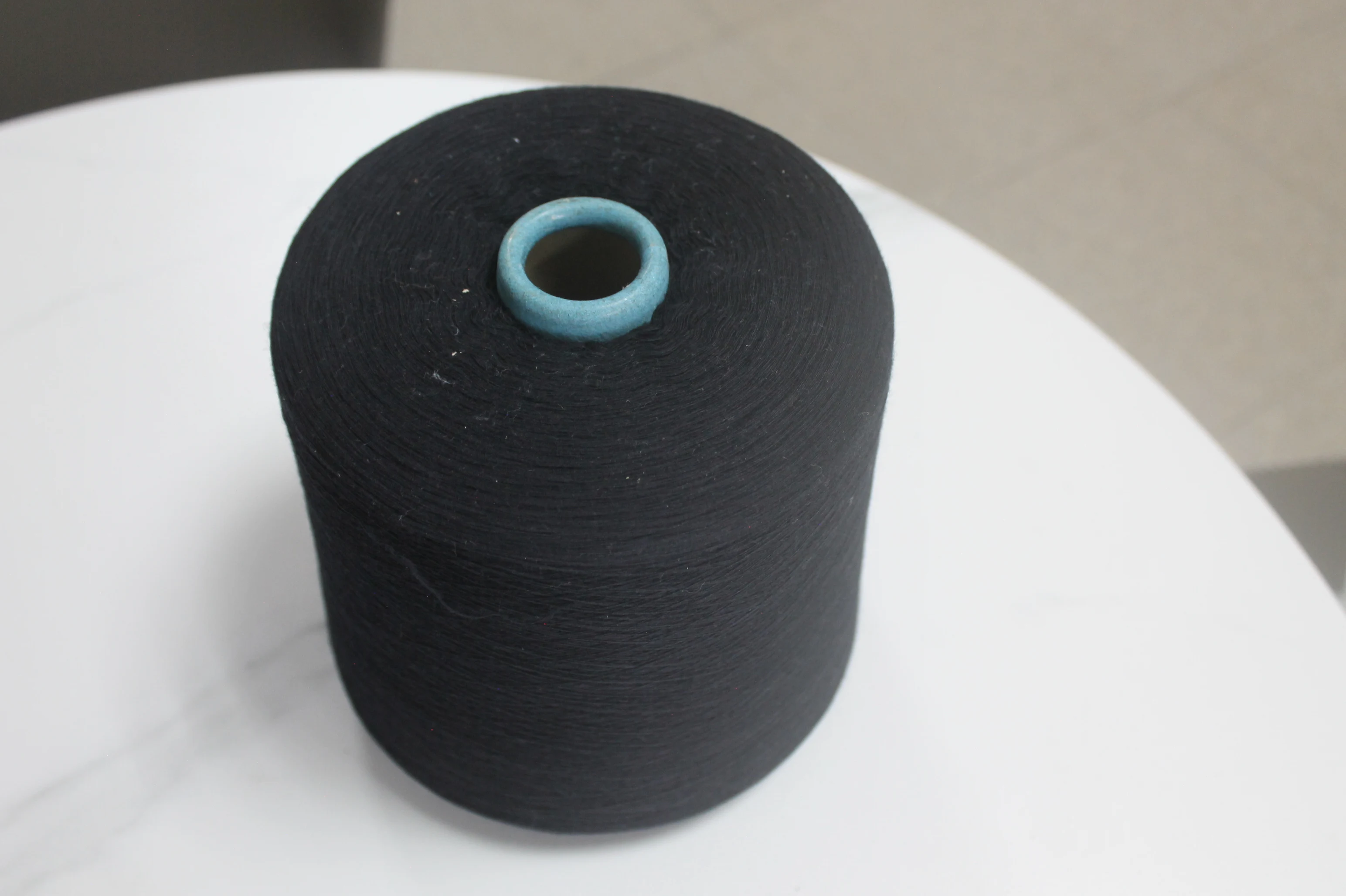 wholesale 20/1 30/1 black blue yellow dyed colored combed cotton yarn