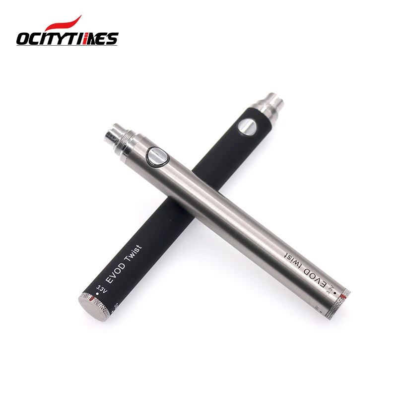 Ocitytimes cbd vaporizer 650mAh 900mAh 1100mAh vape battery EVOD Twist