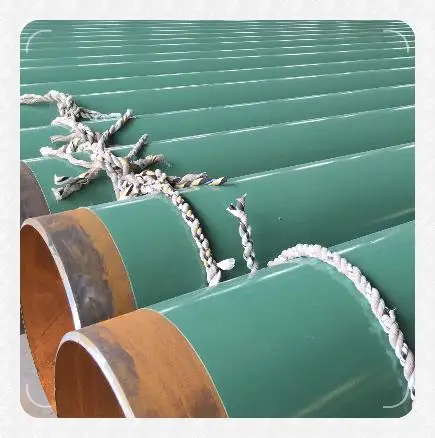 API 5L Chinese Top 5 Steel Pipe Manufacturer Fusion Bonded Epoxy Resin Coating 24 Inch FBE Coated Steel  Pipe