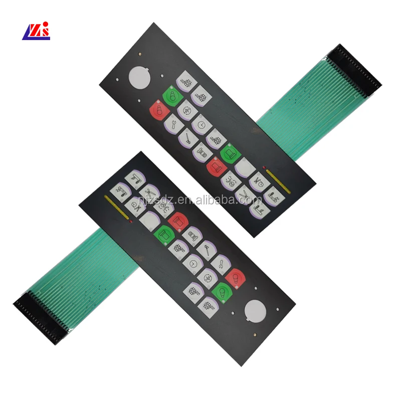 Printing Lexan Embossed Buttons Label Sticker