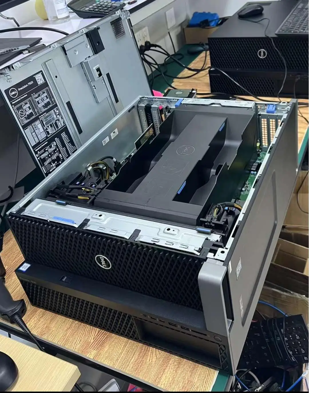Оригинальный Новый Dells tower прецизионный 7960 Рабочий стол xeon gpu рабочая станция Компьютер ПК башня сервер