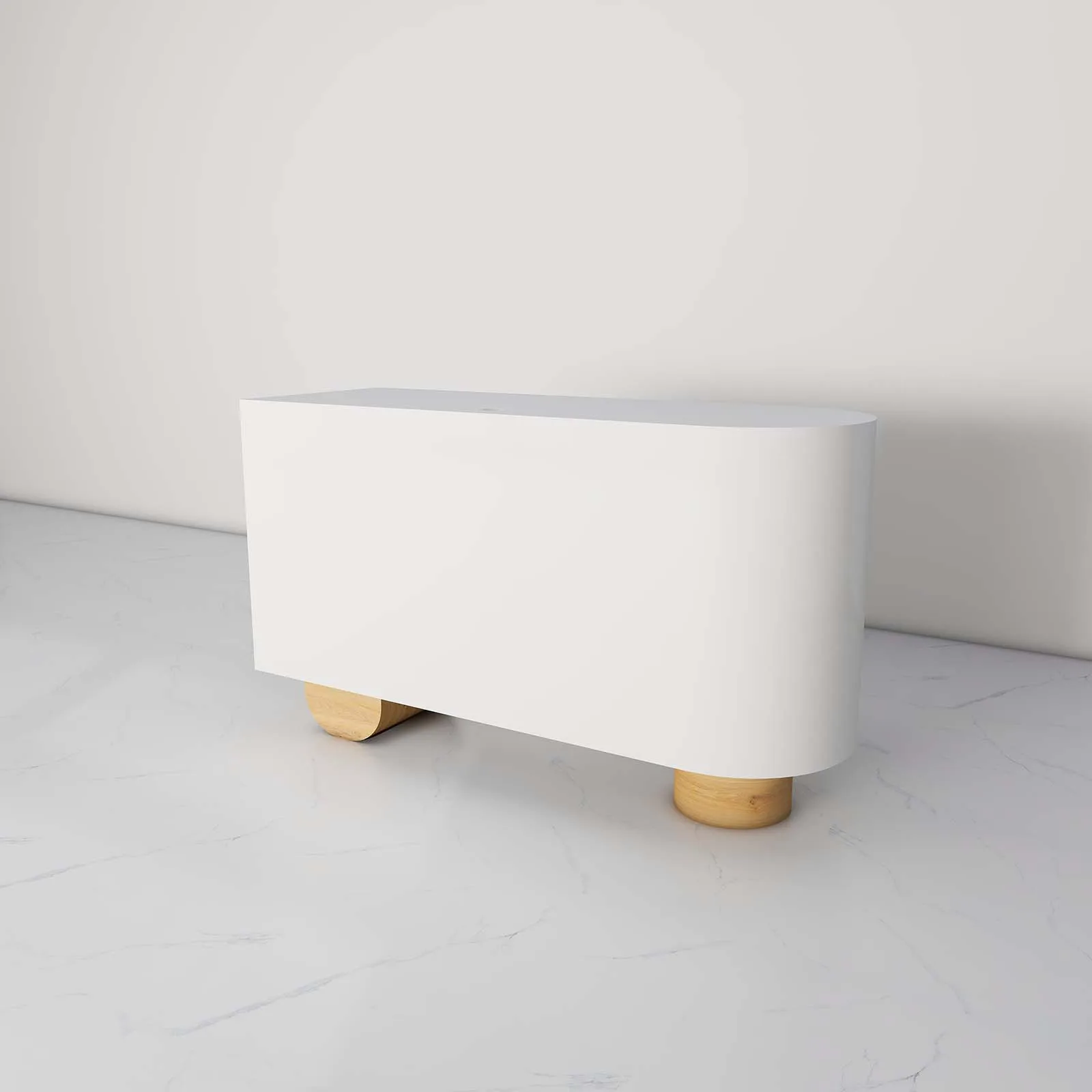 USA CA UK AU GER Local Stock Modern High-end Simple Cafe Shop Reception Cashier Counter Table Desk Design