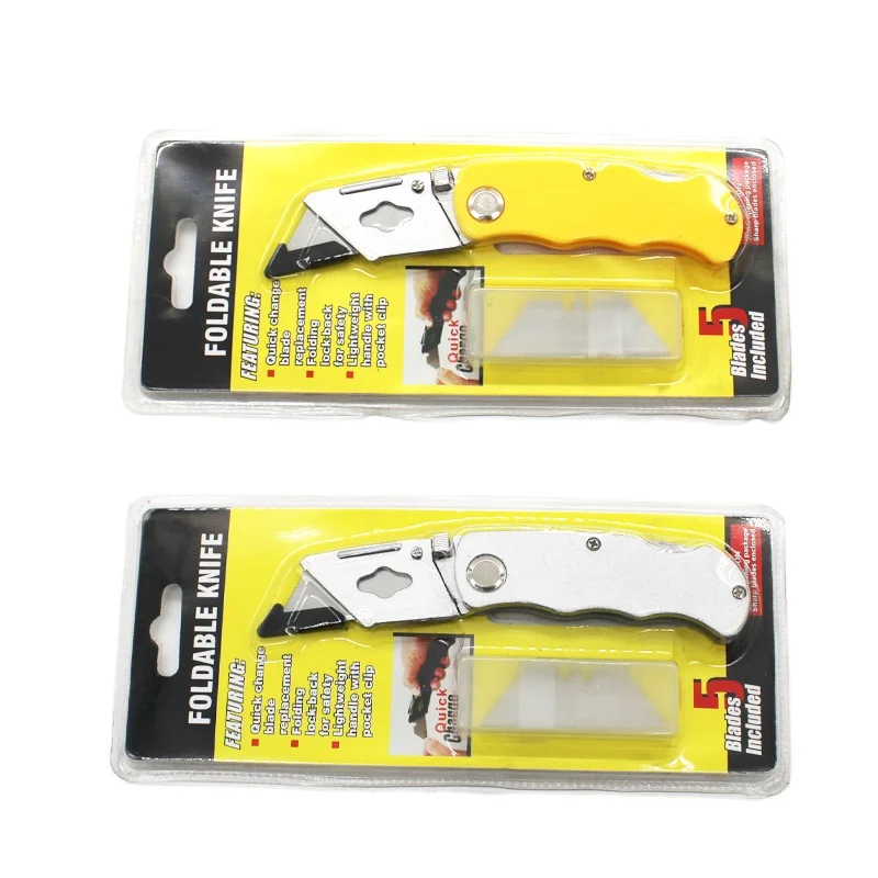 Folding box knifeOffice folding knife Home multifunctional box cutterUse a paper knife