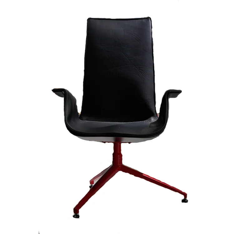 Brown Medium Office Visitor Executive Swivel Chair Office