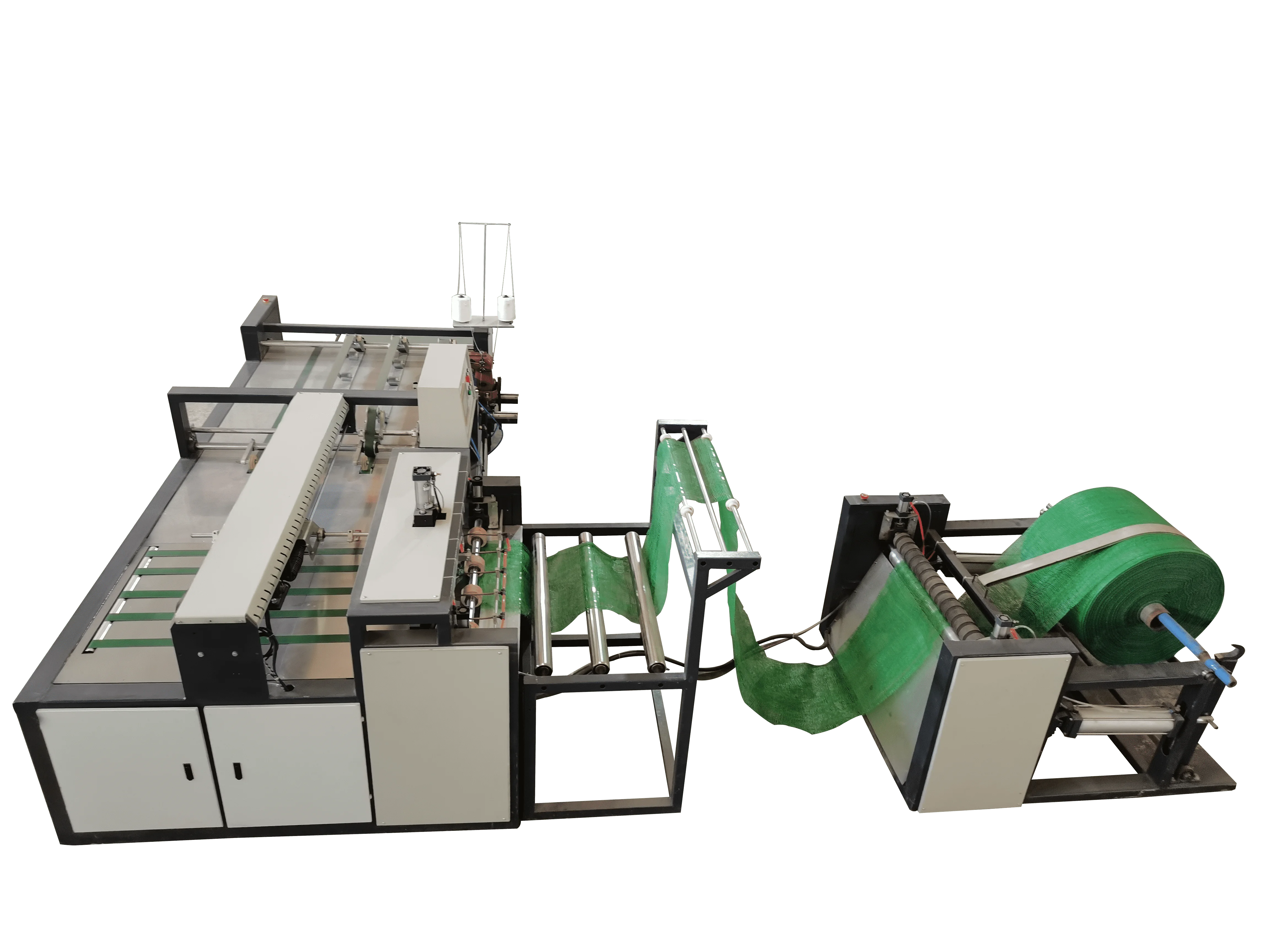Longyi supply new plastic network bags bag woven bag production and processing equipment cutting swing machine