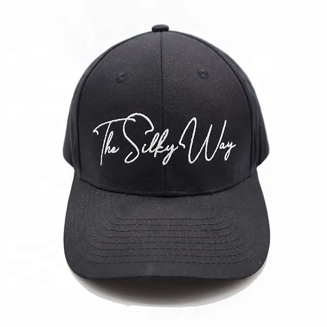 Tie bow lace back Satin/Silk lining lined fabric Customize flat embroidery Pure cotton pony Baseball Hats Caps for Women Ladies