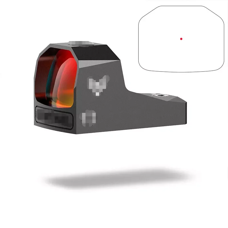 Wholesale original 1x16mm hunting sight with red and green dot manual button adjustment