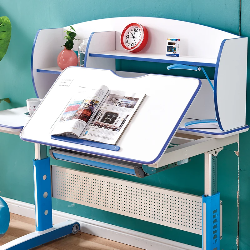 Wholesale 80cm Adjustable Children Study Desks Studying Table Desk With Chair For Student