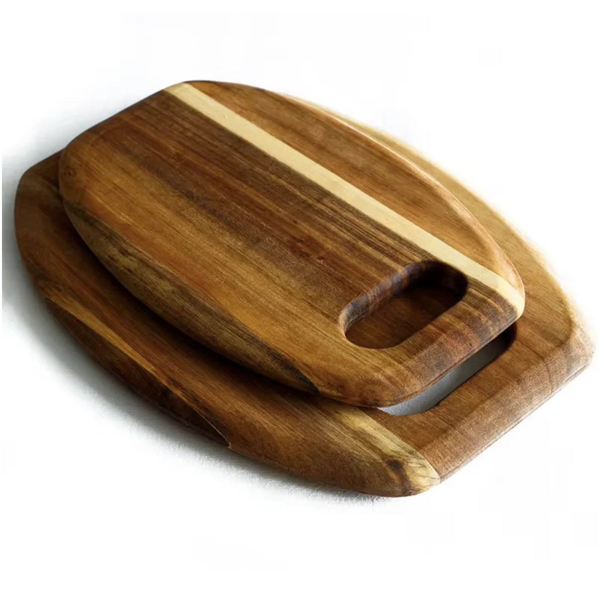 Custom Kitchen Cutting Board Set Solid Walnut and Stone for Home or Food Includes Breadboard and Cheese Board