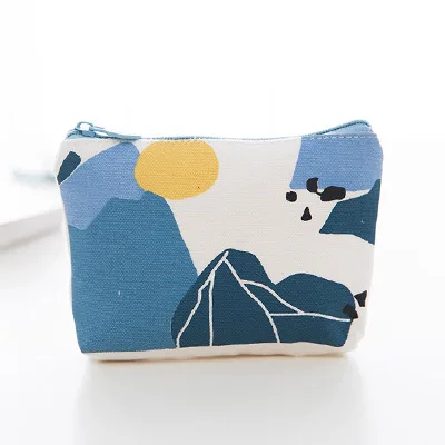 Custom Wholesale Fashion New Coin Purse Cute Painting Small Change Storage Key Bags