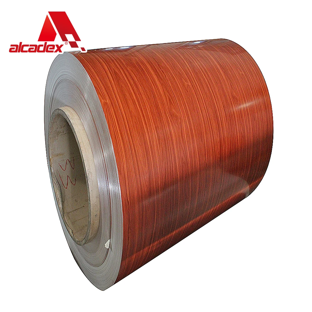 Деревянная алюминиевая катушка для PVDF FEVE готовая композитная панель B1A2 огнестойкие ACP листы