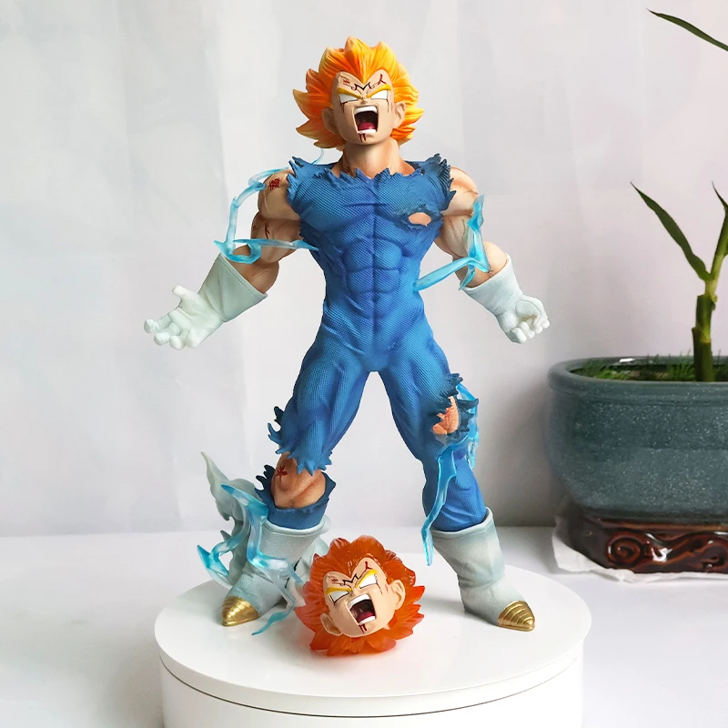 Wholesale Genshin Impact Goku Vegetal 1 PIECE Luffy Demon Slayers Narutos Anime Statue PVC Toy Doll resin plastic Action Figures
