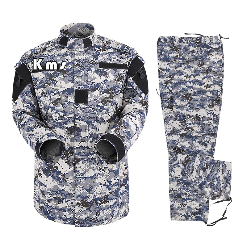 KMS Factory OEM Digital Camouflage Clothes Breathable Waterproof Tactical ACU Clothing  Camouflage  For Men