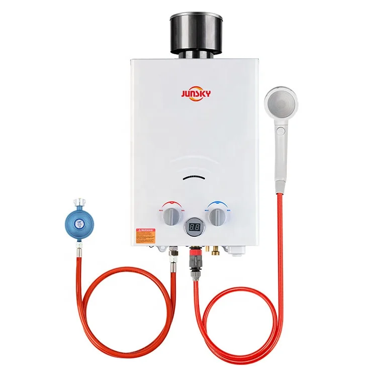 Customized Supplier Wholesale Custom Junsky 6 Liter Mounted Water Heater With Lpg Gas China Calentador De Agua Gas