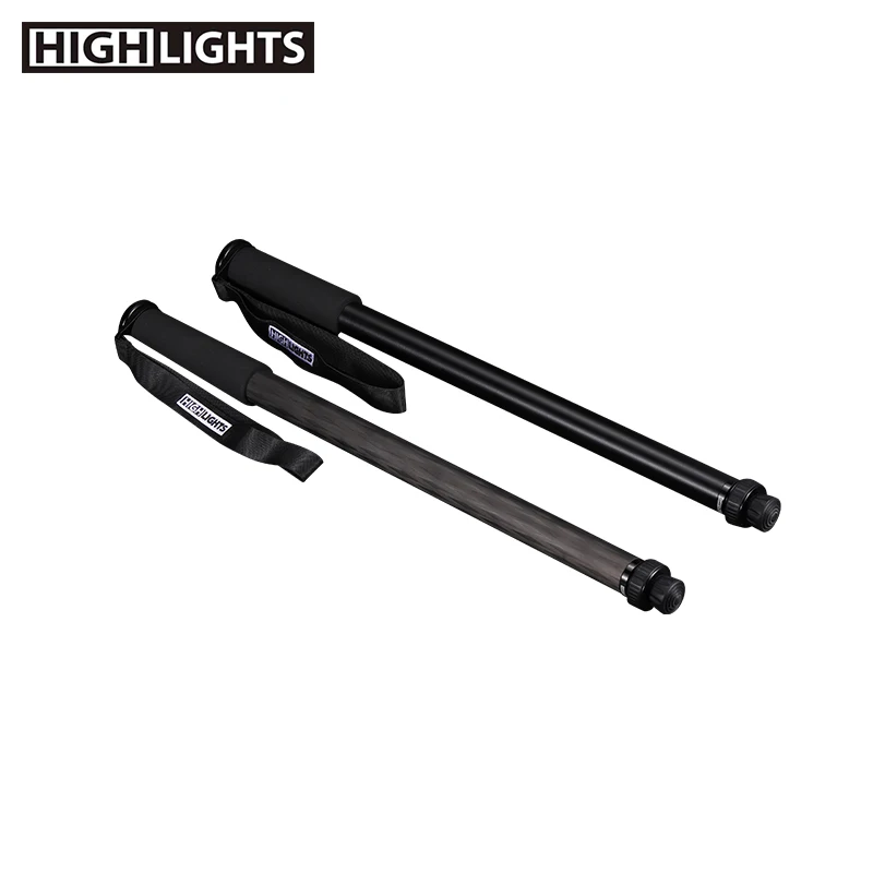
Factory Direct 4 Section Legs Carbon Fiber Monopod Portable Light Camera Unipod 