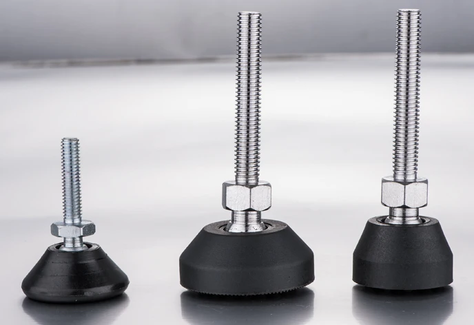Free sample  M6 M8 M10 M12 M14 M16 M20 M24 Pp Nylon Rubber Steel Foot Adjustable Leveling Foot Leveler Machine Feet