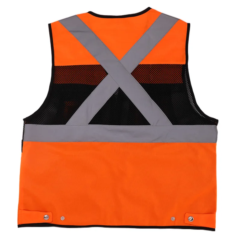cnss reflective riding traffic vest night driver road construction fluorescent safety vest  high reflective jacket reflective