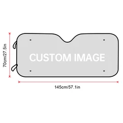 PE Bubble Foldable Car Sun Shades Front Custom Printing Car Sunshade Windscreen Car Umbrella Windshield Sun Reflector Sunshade