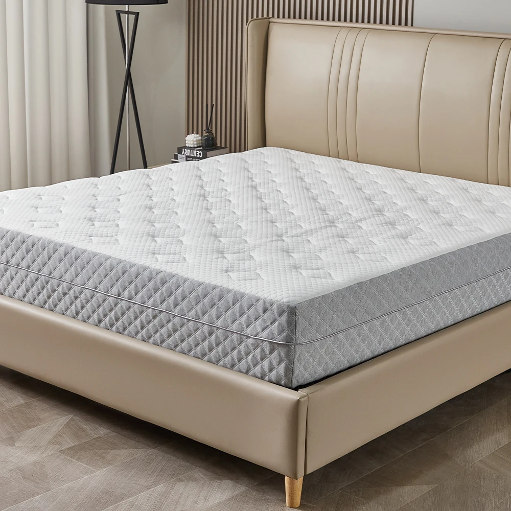 Euro Top Design Queen King All Size Soft Comfortable Memory Foam Pocket Spring Latex Roll Packing Mattress for Adults
