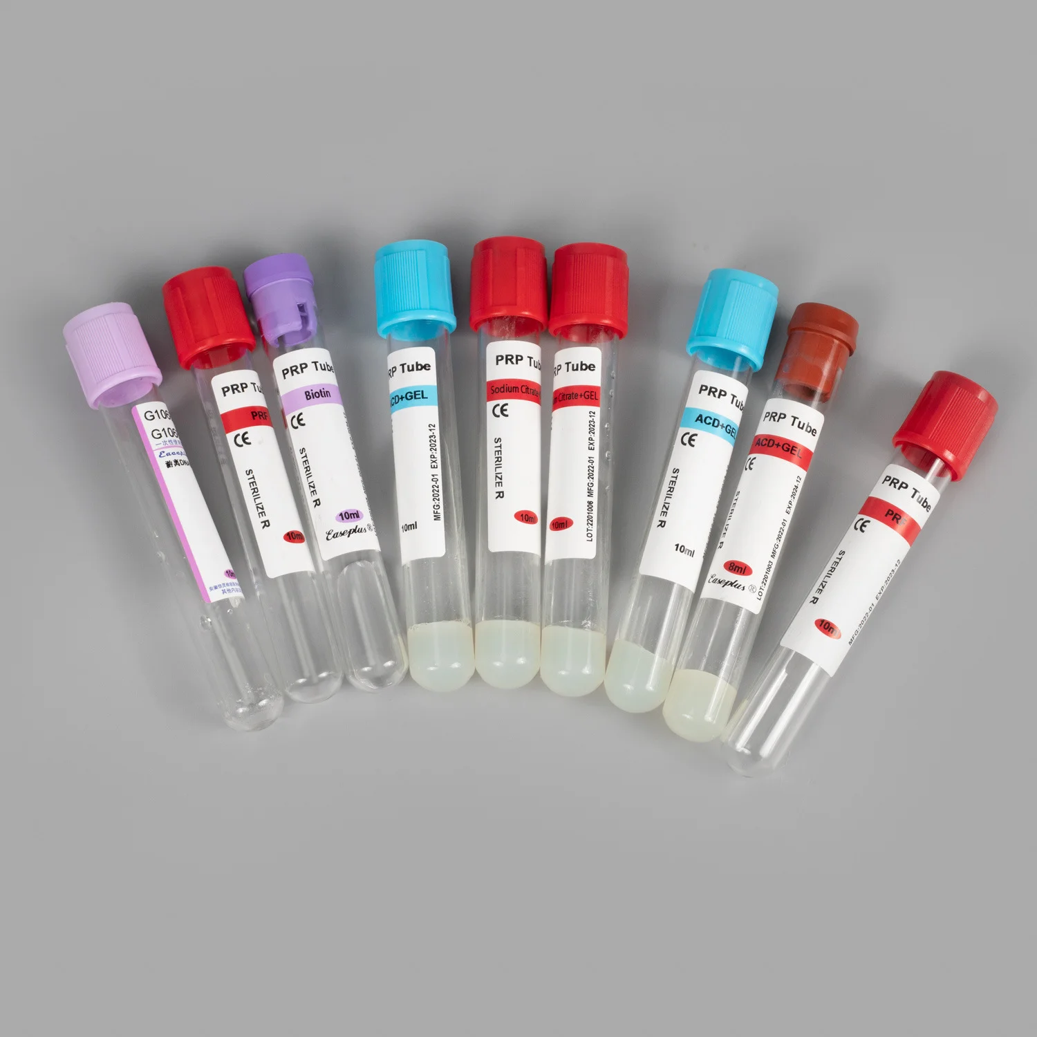 IKEME 10ml 15ml Platelet Rich Plasma Separation Prp Tube Plasma rico en plaquetas Platelet Rich Plasma Prp Tubes With Acd Gel