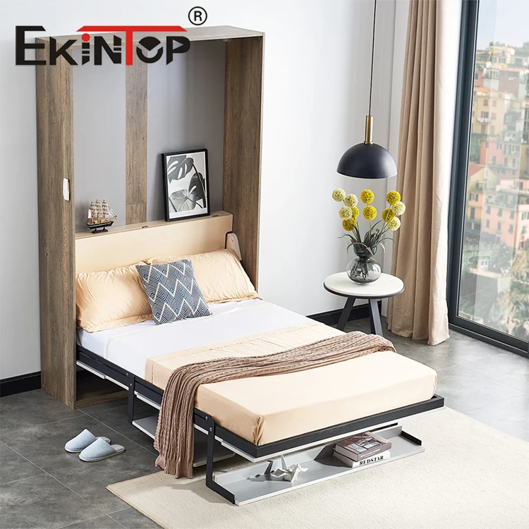 Ekintop современная популярная подъемная кровать настенная компактная