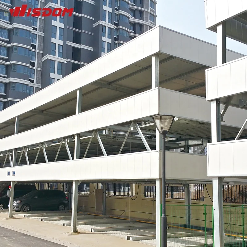Tower Car Parking High Intelligence Vertical Lifting Tower Stereo Garage Mechanical Car Parking System
