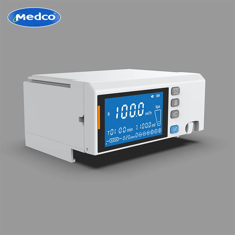 High Quality Portable 4.3 Inch Color IV Electric Touch Screen Medical Infusion Spring Pump