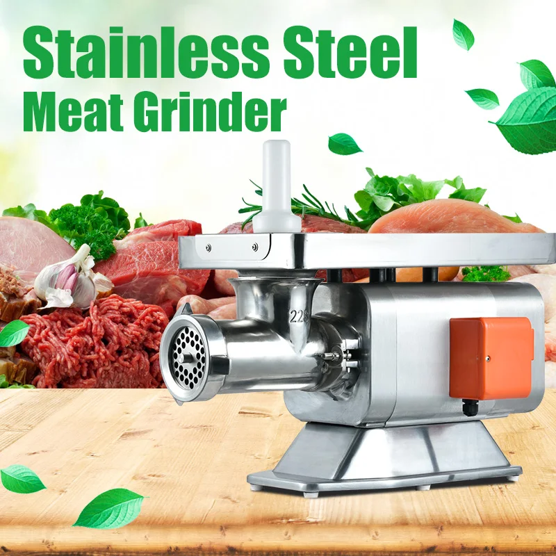Kiyma Makinasi Picadora Industrial China Commercial Stainless Steel 12 22 32 Meat Mincer Electric Meat Grinder Machine