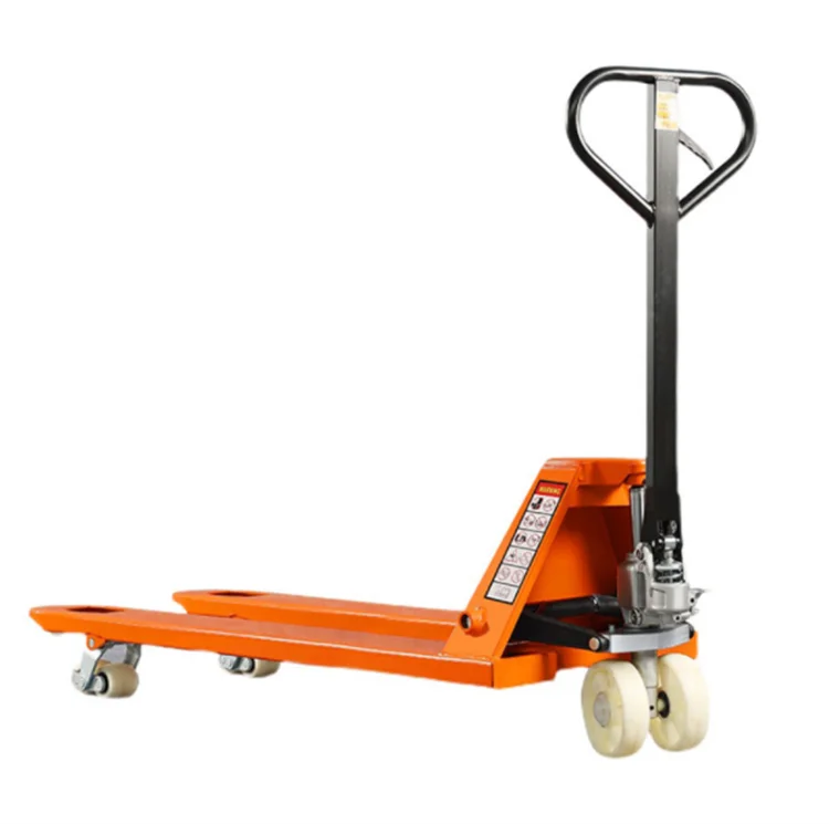 1t Nylon Wheel Hydraulic Hand Pallet Truck with CE GS Tested