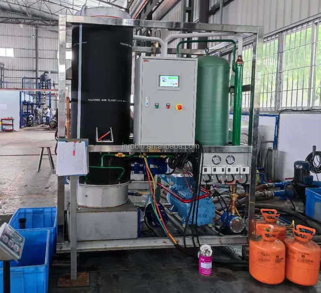 2022 New Design Hot Selling 3 ton ice tube maker 3000 kg tube ice machine