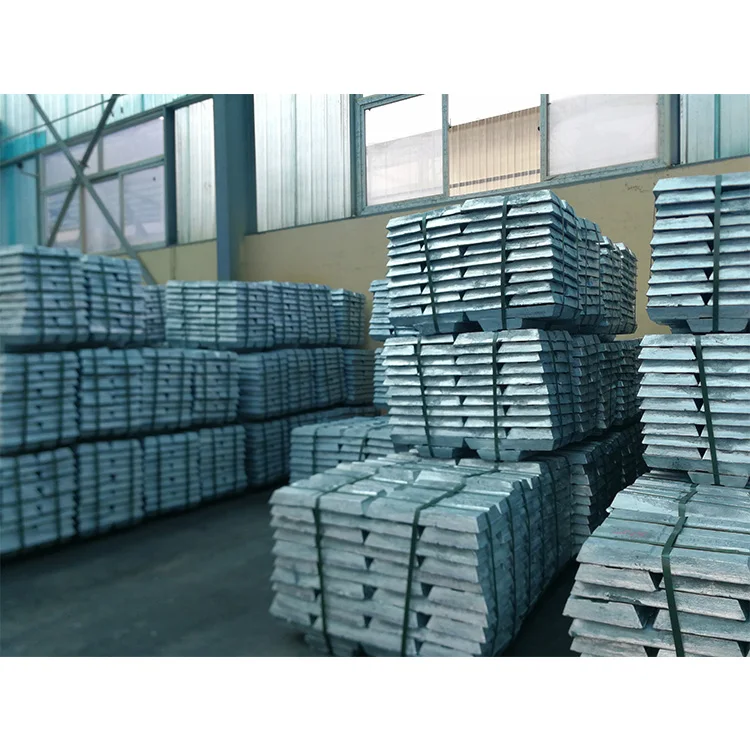 Manufacturer hot selling customised Zamak 3/5 Zinc Alloy Ingot