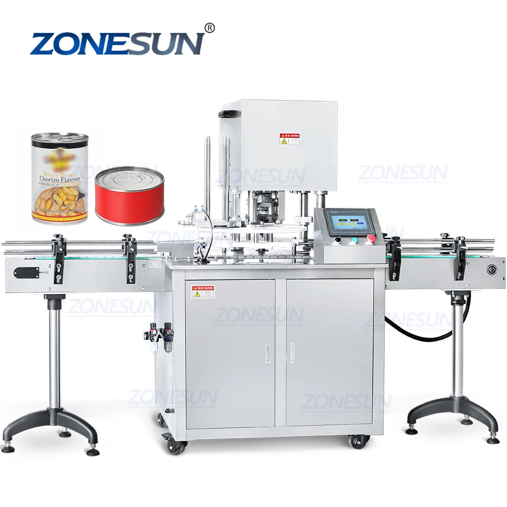 ZONESUN ZS-AFK300 Automatic Beer Pop Can Food Aluminium Tin Can Cap Sealing Machine