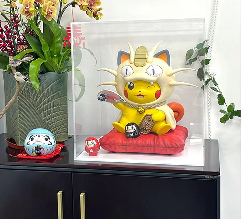 Factory price wholesale high quality transparent toy baseball basketball flower doll car model acrylic storage display box