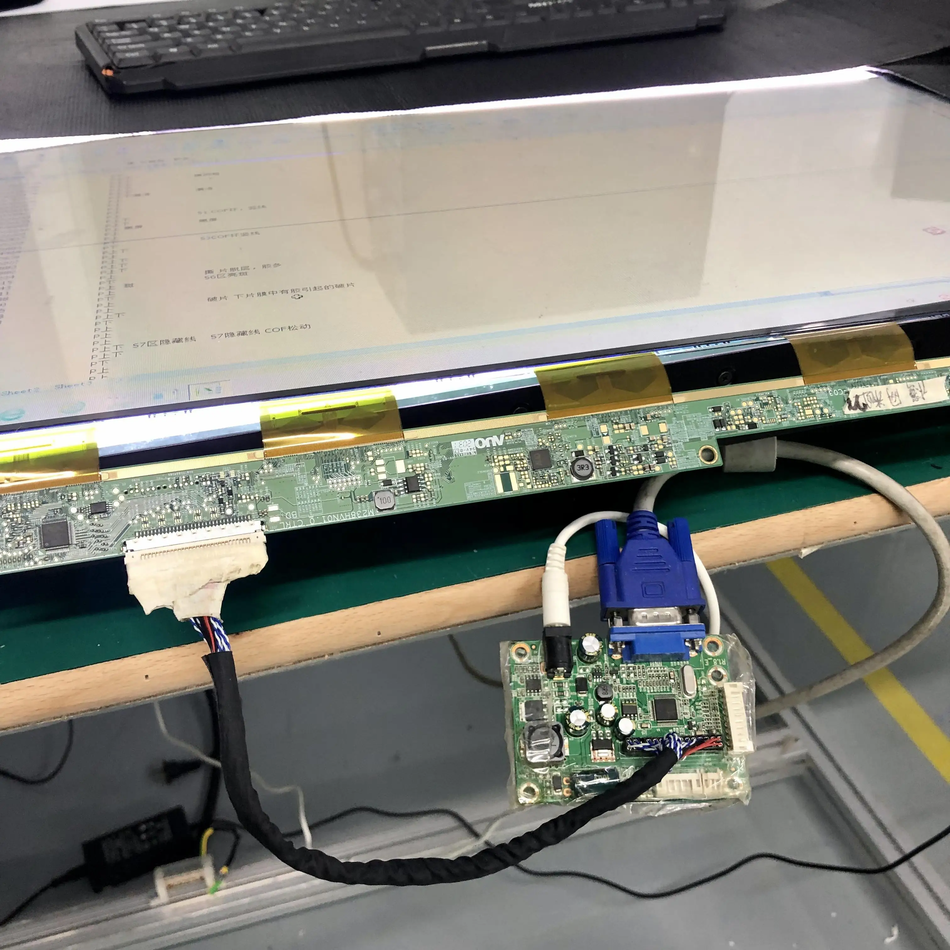 The Fine Quality 85 Inch FOG FOB Bonding Machine LED LCD Screen Panel Repair Machine For TV