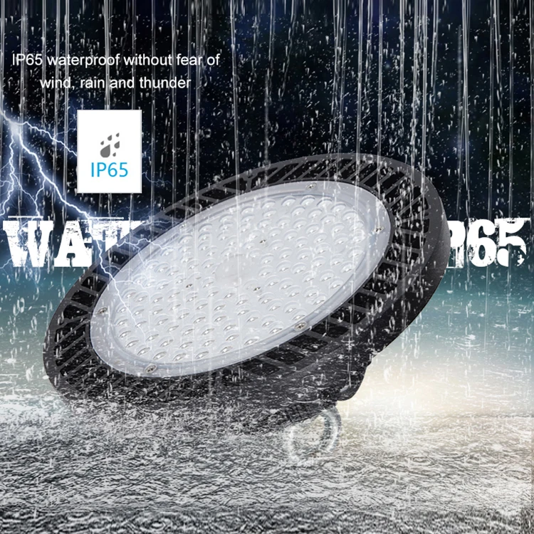 High Brightness Storehouse AC Aluminum PC IP65 Waterproof 100w 150w 200w 240w 3030 Smd Led High Bay Light