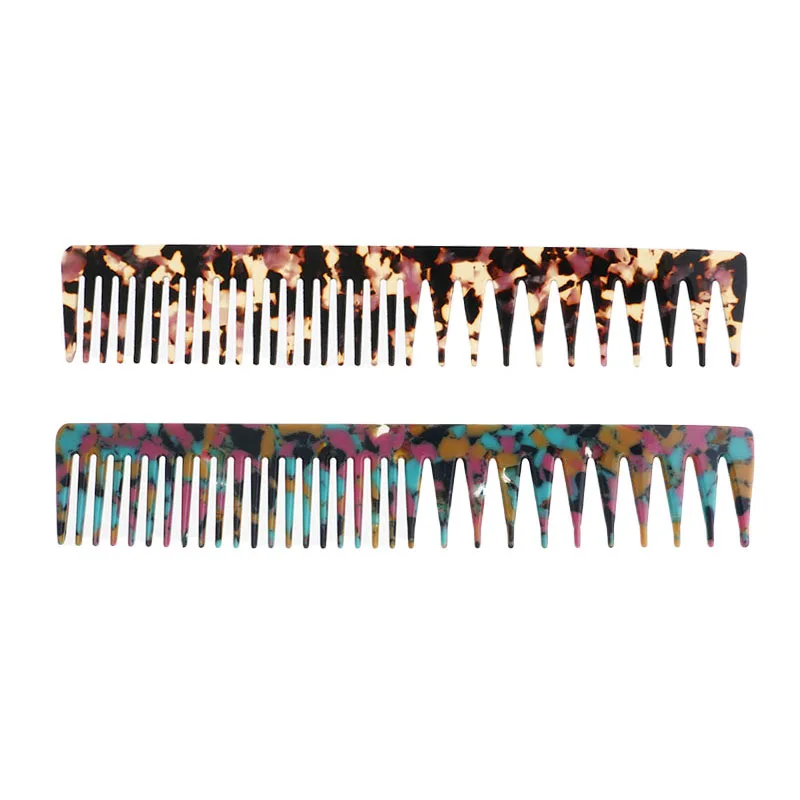 MiDairy 4mm Simple and retro hairdresser Anti static electricity hair cutting and pushing hair comb custom comb 890057