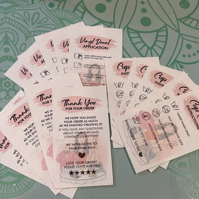 Custom Double Side Printed Gift Business Card Printing Postcards Custom Colored Paper Thank You Cards With Logo