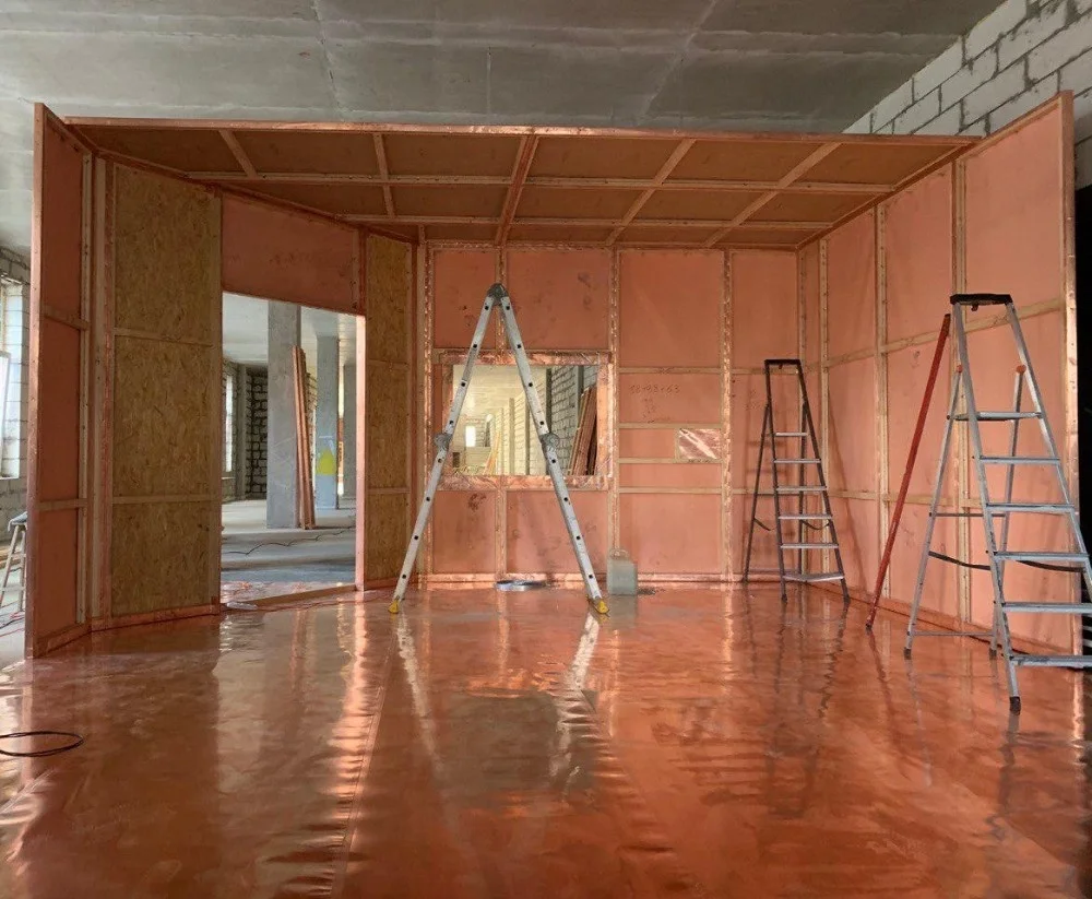 99.98% медная модульная радиочастотная экранирующая МРТ-комната Siemens используемая машина