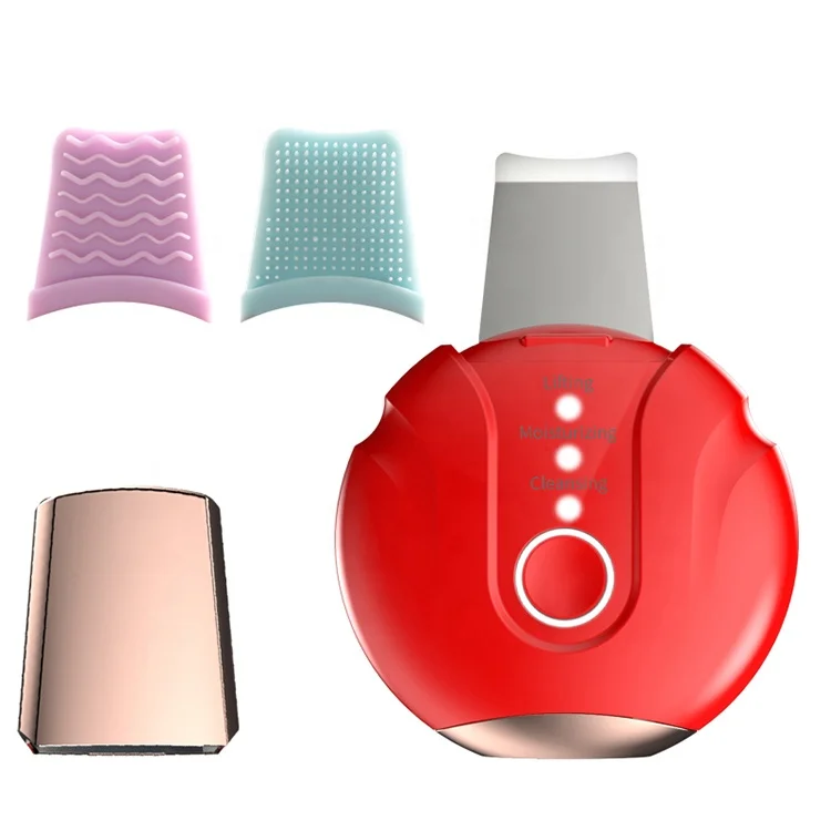 Coren Wholesale Exfoliators Skin Spatula Face Cleaning Facial Spatula Dead Skin Scrubber Ion Ultrasonic Peeling Beauty Mach