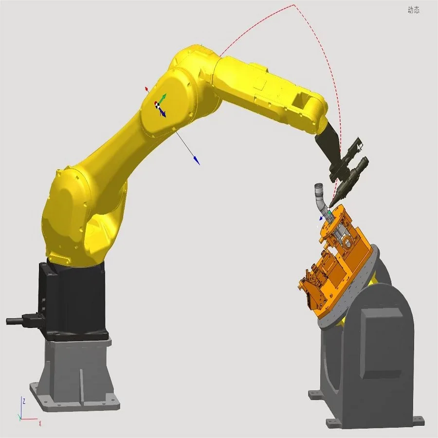 Low Cost Automatic Robot Arm 6-axis Multi-joint Robot Collaborative Industrial Robot  For Laser Welding Cutting Moving