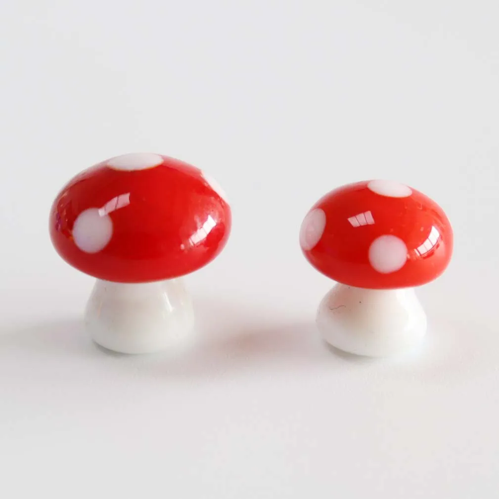 Настроить новый продукт мини стеклянный гриб фигурка домашний декор офисный Декор