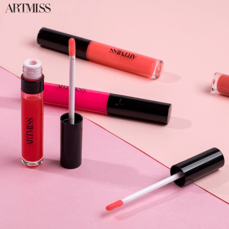 Artmiss Liquid Lip Gloss Clear Decorations Waterproof Lip Gloss Glitter