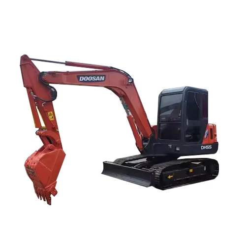 Небольшой мини-экскаватор из Южной Кореи Doosan DH55/5 тонн экскаватор землеройные машины компактные высокая производительность для продажи