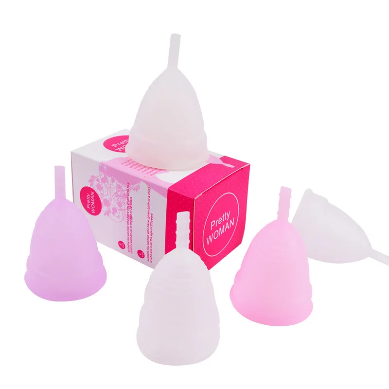 Eco-friendly Private label women lady menstrual period cups factory direct sales  copa menstrual cups