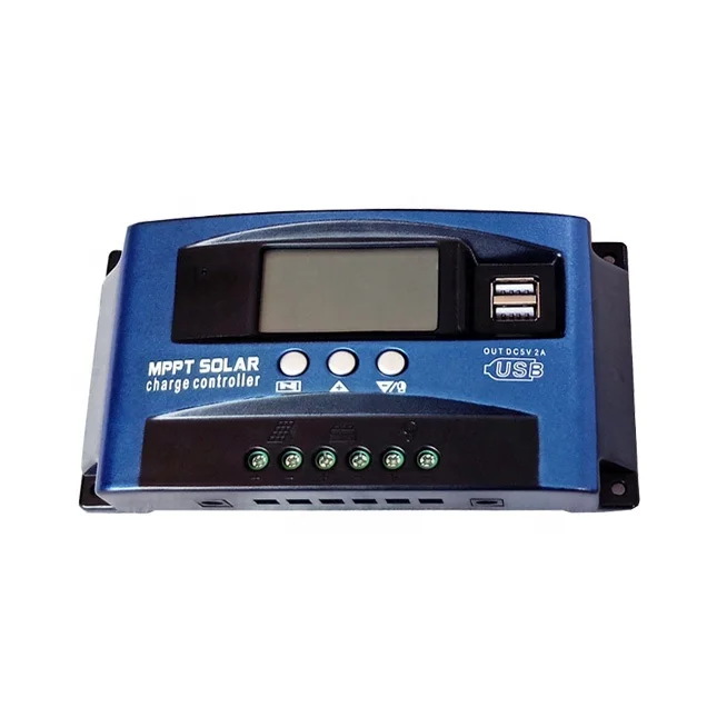 LCD Display MPPT Solar Charge Controller 12V/ 24V Solar Charge Controller Intelligent Regulator