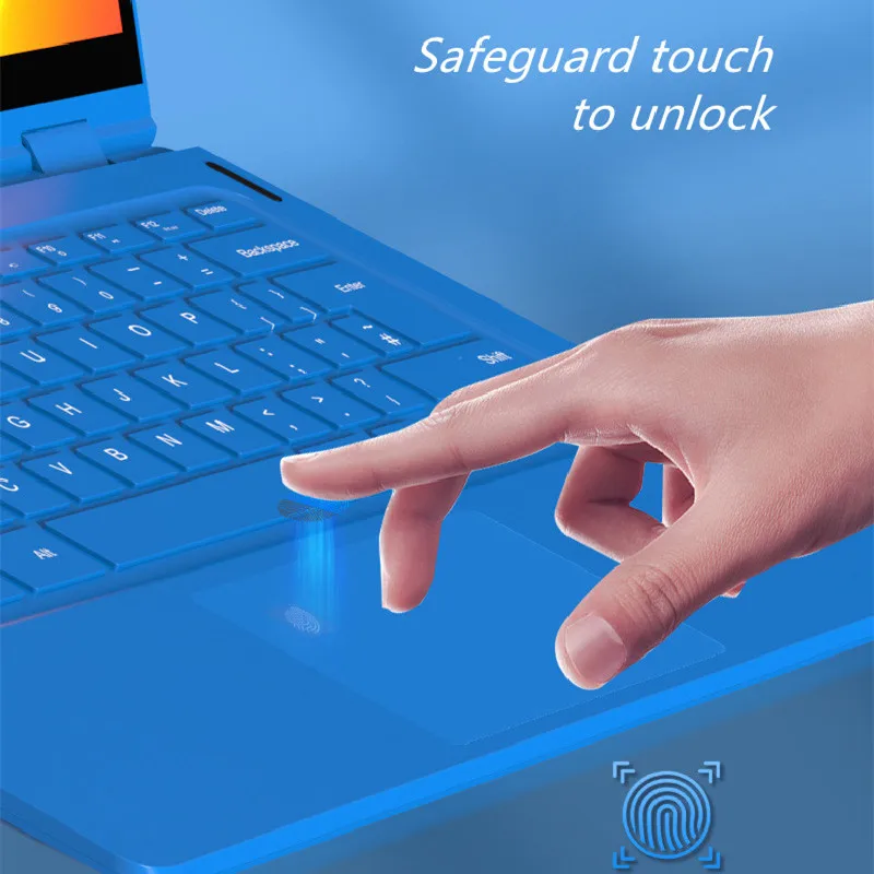 AIWO Yoga 5g Wifi Celeron Processor J3355 N3450 Gamer Laptop Mini Computer 2 In 1 Touch Screen