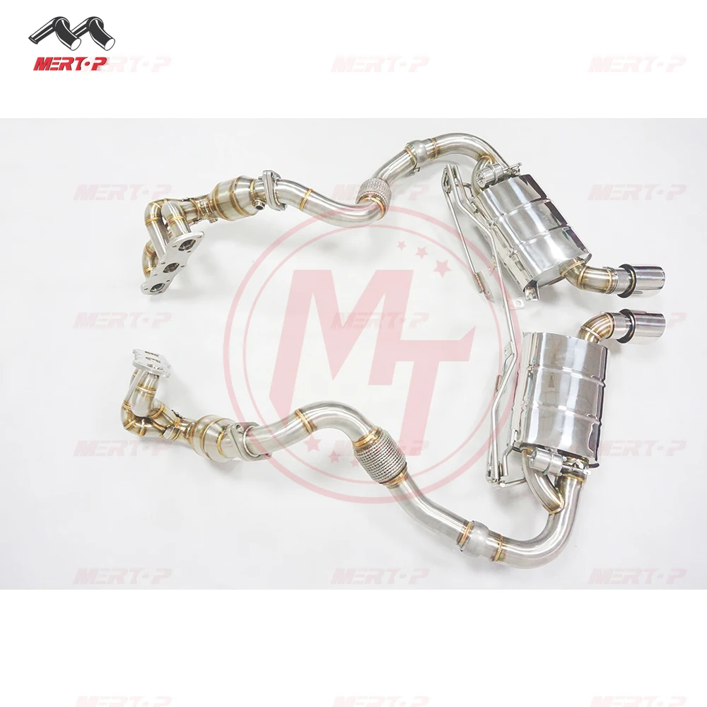 Mertop Performance Exhaust for 981 cayman boxster 2013-2016 2.7L 3.4L 718 Header and catback
