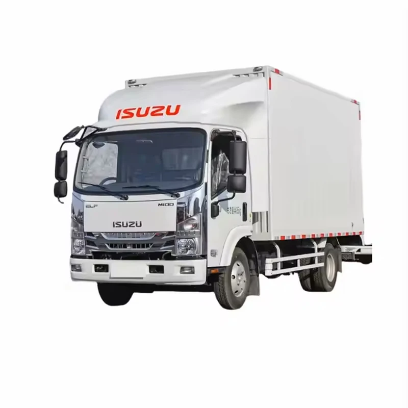Chinese Factory ISUZU ELF 4*2 M600 5-7T Mini Cargo Truck Cheap Mini Box Truck for sale